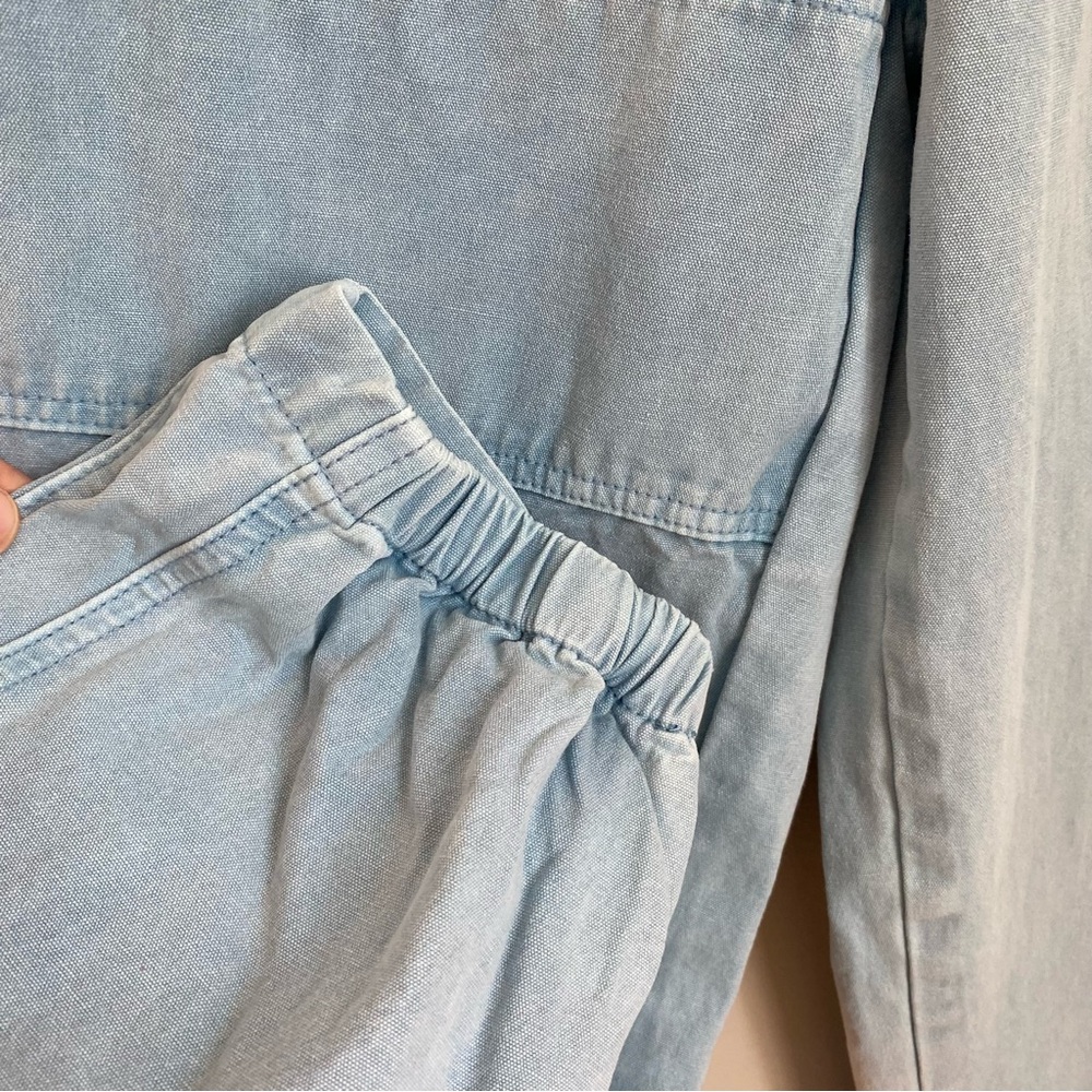LF MARKEY Light Wash Baggy Wide Leg Elastic High Rise Colin Jeans Size 25 Casual - Picture 12 of 13